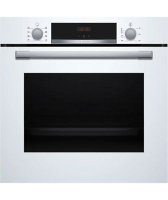 Four encastrable Ecoclean -BOSCH SER4 - HBA553BV3F - Blanc - 71 L - Classe énergie A+ - 59,5 x 59,4 x 54,8 cm