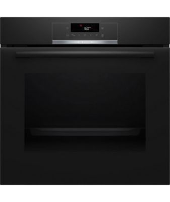 Four pyrolyse Softclose - BOSCH SER4 - HQG572BB3F - Noir - 8 modes de cuisson - 59,5 x 59,4 x 54,8 cm