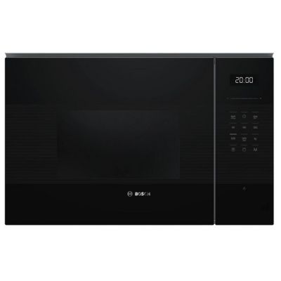 Bosch Micro-ondes gril encastrable 25l 900w noir - BEL554MB2