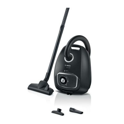 BOSCH Serie 4 BGB41BA1 - Aspirateur traineau sac - Rayon d'action 11 m - Capacité sac 4L - 75 dB - 700 W - Noir