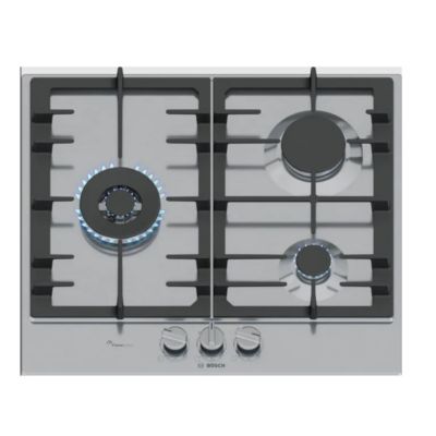 Plaque De Cuisson Gaz Bosch PCC6A5I90 – 3 Foyers, 8000 W, FlameSelect - vue 5