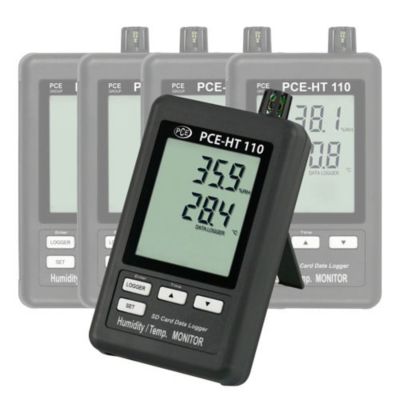 Pack de 5 Thermo Hygromètres PCE HT110 5