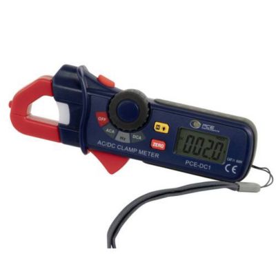 PCE Instruments PCE DC1 Pince ampèremétrique numérique avec testeur de tension CAT II 600 V - vue 2