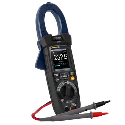 PCE Instruments PCE CTI 10 Pince ampèremétrique Multimètre Testeur électrique numérique enregistreur de données fonction de mesure pour auto protégé - vue 2