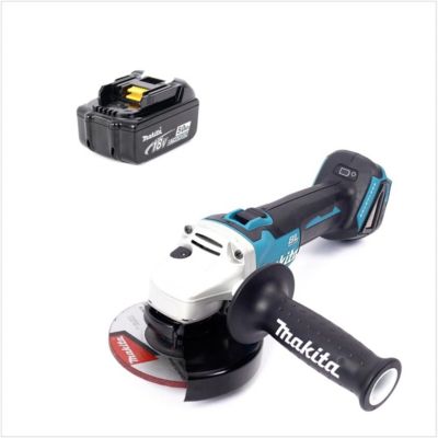 Makita DGA 504 T1 Meuleuse sans fil 18V 125mm + Batterie 5 Ah - vue 7