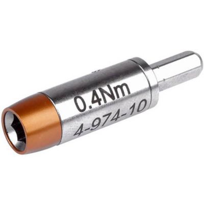 BERNSTEIN Tools for Electronics Bernstein Werkzeugfabrik 4 974 Adaptateur de couple de serrage pour embouts interchangeables préréglé 6 pans intérieurs 0.4 Nm - vue 2