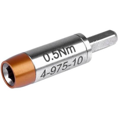 BERNSTEIN Tools for Electronics Bernstein Werkzeugfabrik 4 975 Adaptateur de couple de serrage pour embouts interchangeables hexagonal 0.5 Nm max - vue 2