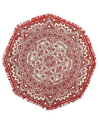 Tapis MEZITILI Rouge 120 cm Coton
