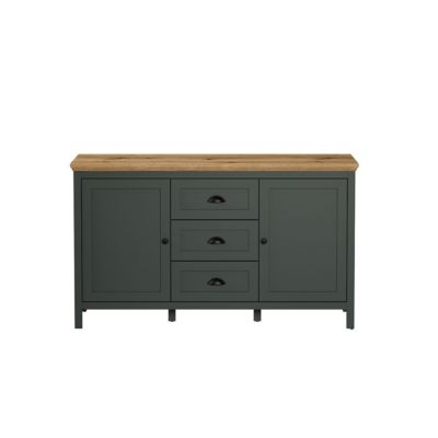 Buffet bas 2 portes et 3 tiroirs L146 cm - Stanton