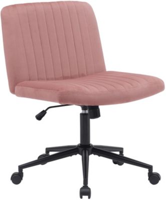 Chaise de Bureau Ergonomique Fauteuil de Bureau Chaise pivotante princesse Chaise de jeu d'ordinateur ergonomique avec repose-pieds, dossier réglable