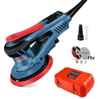 FANZWORK Ponceuse Excentrique Ponceuse Placo avec Course 5 mm Plateaux 150 mm Moteur EC sans Balais - vue 9
