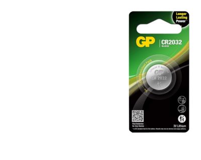 Pile bouton CR 2032 lithium GP 220 mAh 3 V - vue 2