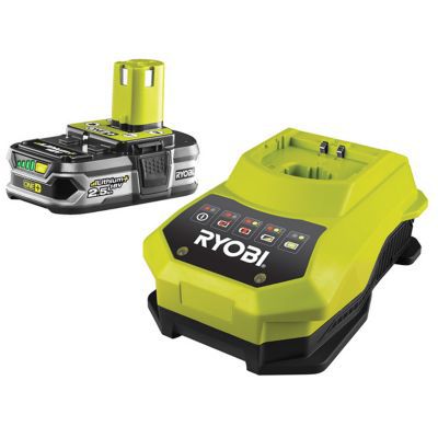 Chargeur + batterie lithium-Ion 2 5Ah - 18V Ryobi ONE+