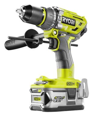 Perceuse à  percussion sans fil brushless Ryobi ONE+ 18V - 1x5Ah + 1x2Ah