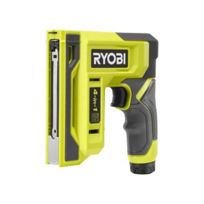 Agrafeuse cloueuse RYOBI 4V Agrafes de 6 à 14 mm Pointes 18G jusqu'à 15 mm Livrée avec 1100 agrafes T50 et 250 pointes 18G - vue 7