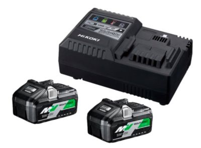 HiKOKI UC18YSL3WFZ BoosterPack Volt 2 x 8Ah 18V 4Ah 36V chargeur UC18YSL3