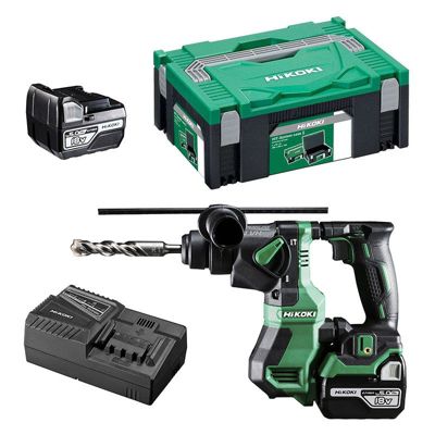 Perforateur SDS Plus 18V HIKOKI DH18DPAWPZ 2 x 5 0Ah en coffret