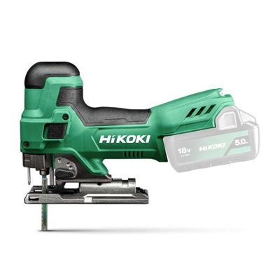 Scie sauteuse 18V Poignée champignon Solo en Hitcase HIKOKI CJ18DBW2Z
