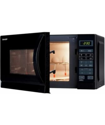 Micro-Ondes Grill SHARP R-742BKW – 25 L, 900 W, 11 Niveaux de Puissance - vue 4