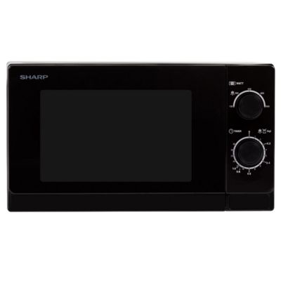 Micro-Ondes Sharp R200WW – 20L, 800W, 5 Niveaux, Commandes Mécaniques - vue 4