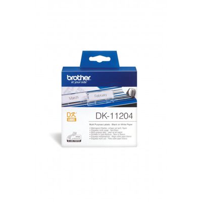 Brother - Rouleau de labels DK11204 - 17x54 mm - 400 units - auto adhesif