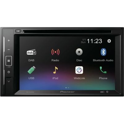 Autoradio Pioneer AVH-A240DAB 2 DIN Ãcran tactile 6,2 pouces DAB Bluetooth 4x50W