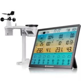 4CAST XL Centre météo 8-jours WiFi 7-en-1 solaire BRESSER