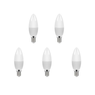 5 ampoules LED A60 E14 B354 70LM 2700K Castorama
