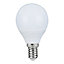 5 ampoules LED Diall E14 5,6W=40W blanc chaud