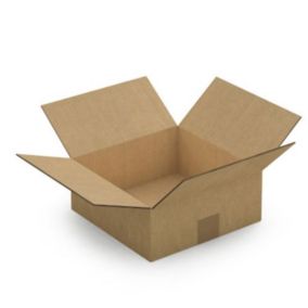 5 cartons d'emballage 25 x 25 x 10 cm - Double cannelure