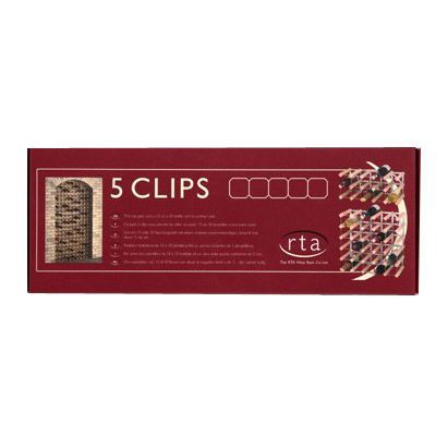 5 clips de raccord métal galvanisé