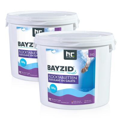 5 Kg BAYZID Floculant en galets (100g)x1