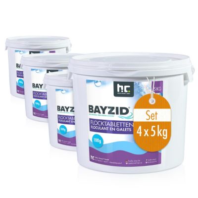 5 Kg BAYZID Floculant en galets (100g)x4