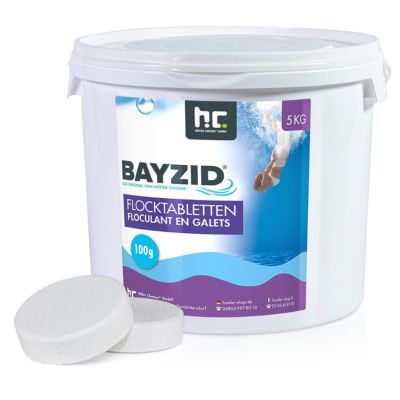 5 Kg BAYZID Floculant en galets (100g)x4