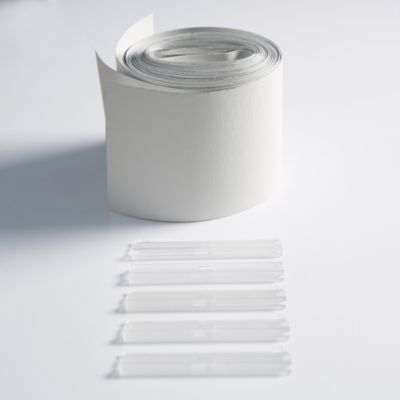 5 lamelles verticales orientables 89mm pour store californien blanc sans chaînette H.260cm Madeco