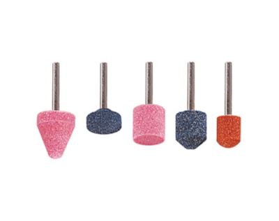 5 meules Wolfcraft pour perceuse et mini-outillage électrique
