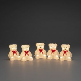 5 ours acrylique à LED