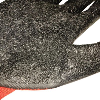 5 paires de gants en maille à revêtement latex Site Taille 8 (M)