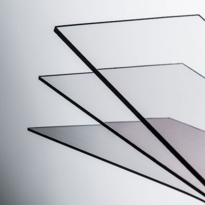 5 PLAQUES POLYSTYRENE TRANSPARENT 1.2MM 30X40CM