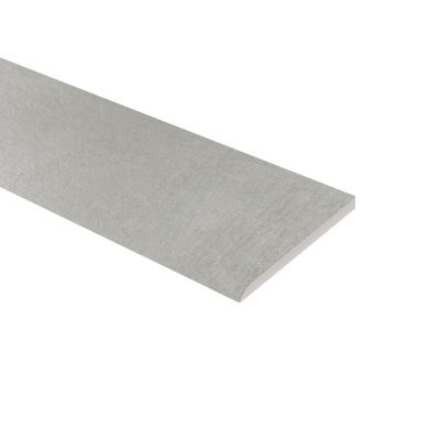 5 Plinthes carrelage District gris clair l.8 x L.60 cm