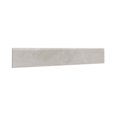 5 Plinthes carrelage District gris clair l.8 x L.60 cm