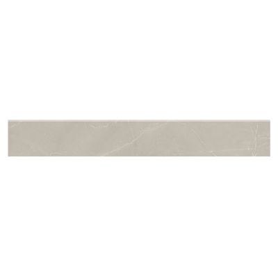 5 plinthes en carrelage effet marbre gris L.61 x l.7,5 cm Stone