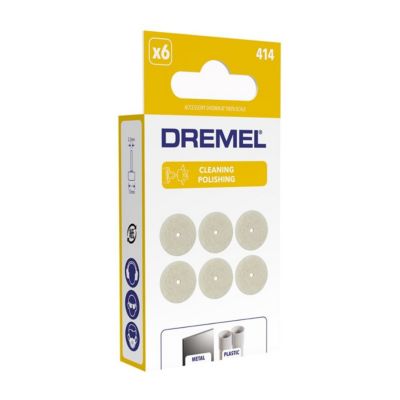 5 roues de polissage en feutre Dremel Ø13 mm