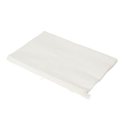 5 sacs à gravats ultra-résistants plat blanc 50L