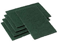 5 Tampons abrasifs vert Pro 22,5x14cm