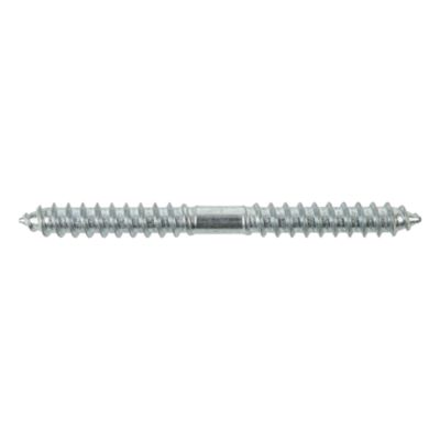 5 vis double filet pour bois acier zingué Diall Ø4 x l.40mm