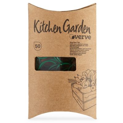50 anneaux tuteur tige Verve Kitchen Garden vert