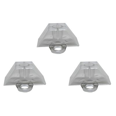 50 Cales de fixation pour plaque nervurée à onde GRECA Translucide