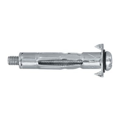 50 chevilles Diall murs creux PZ M4x33mm