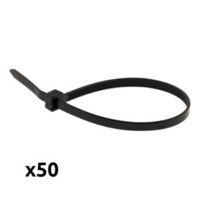 50 colliers réutilisables 7,6x 250mm Zenitech